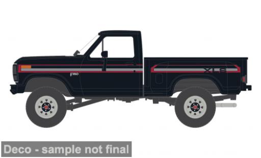 Ford F-1 1/64 IXO America 50 XLS Flareside 4x4 schwarz/Dekor 1983 1:64 coche miniatura