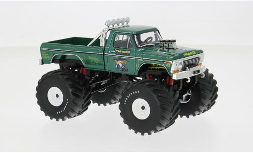 Coche miniatura Ford F-250 Monster Truck gr&Atilde;&frac14;n 1975 Kings of Crunch Series 5 1/43 Greenlight