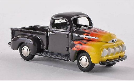 Ford F-100 Pickup 1/87 Bub 00 plataforma Flamme coche miniatura