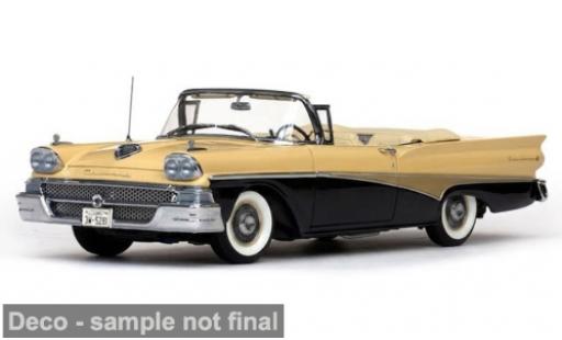Ford Fairlane 1/18 Sun Star 500 gelb/schwarz 1958 1:18 coche miniatura