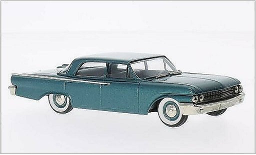 Ford Fairline Sedan 1/43 Brooklin 4-door turquesa 1961 coche miniatura