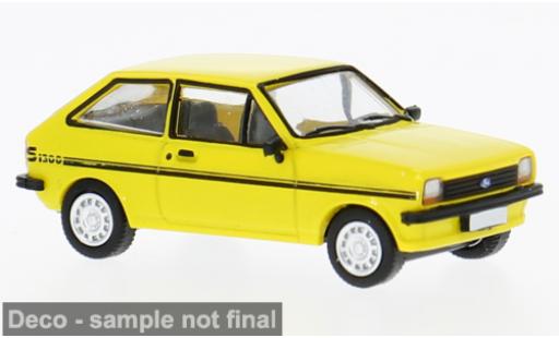 Ford Fiesta 1/87 PCX87 MK I gelb 1975 1:87 coche miniatura