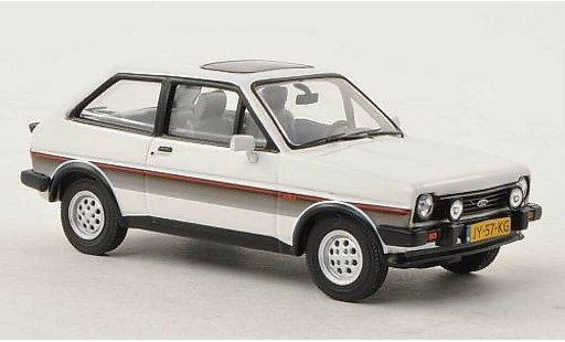 Ford Fiesta XR2 1/43 Vanguards MkI blanco LHD coche miniatura