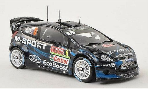 Ford Fiesta WRC 1/43 Spark No.6 M-Sport LTD Rally Monte Carlo 2014 /D.Barritt coche miniatura