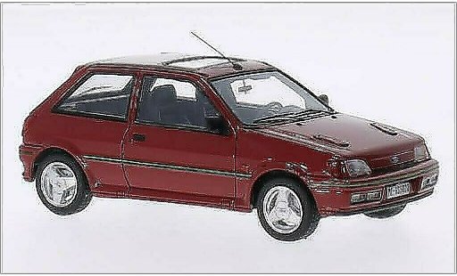 Ford Fiesta Turbo 1/43 Kess MKIII rojo 1989 coche miniatura