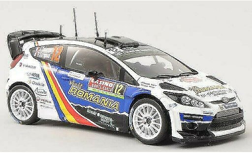 Ford Fiesta WRC 1/43 Spark No.12 Visit Romania Rally Monte Carlo 2014 /D.Savignoni coche miniatura