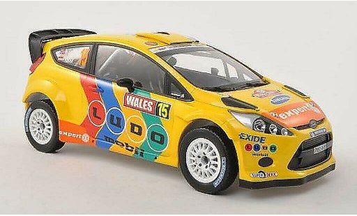 Ford Fiesta WRC 1/18 Minichamps No.15 Stobart Wales Rally Gran Breta&Atilde;&plusmn;a 2011 /I.Minor coche miniatura