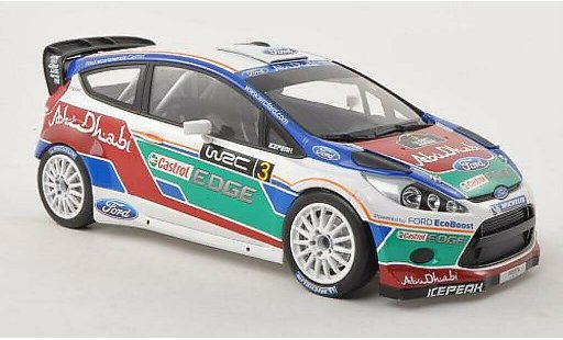 Ford Fiesta WRC 1/18 Minichamps No.3 Abu Dhabi Prasentationsfahrzeug 2011 coche miniatura