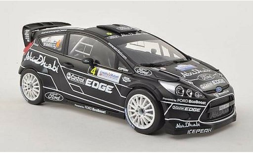 Ford Fiesta WRC 1/18 Minichamps No.4 Abu Dhabi Rally Frankreich 2011 coche miniatura