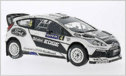 Ford Fiesta WRC 1/18 Minichamps No.4 World Rally Team Castrol Rally WM Rally Finnland 2012 /C.Patterson coche miniatura