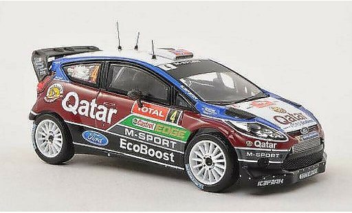 Ford Fiesta WRC 1/43 IXO No.4 M-Sport Rally Monte Carlo 2013 /J.Andersson coche miniatura