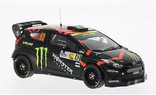 Ford Fiesta WRC 1/43 IXO No.63 Monster Rally Monza 2011 /D.Brivio coche miniatura