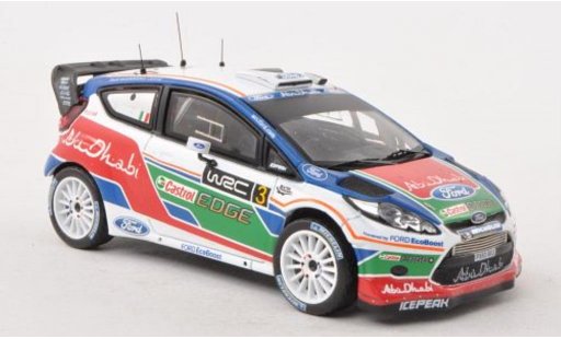 Ford Fiesta WRC 1/43 IXO No.3 UK Test Kirkbride Airfield 2011 coche miniatura