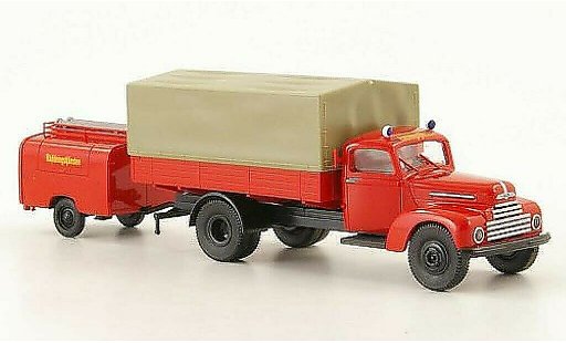 Ford FK FK 3500 1/87 Brekina Bomberos Raddningstjansten coche miniatura