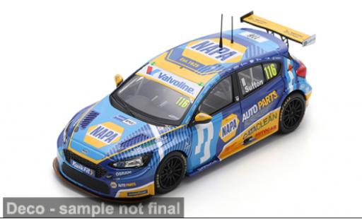 Ford Focus 1/43 Spark BTCC 2025 #116 A.Sutton 1:43 coche miniatura