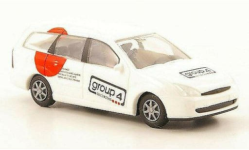 Ford Focus Turnier 1/87 Rietze MkI Group 4 Securitas (SM-B) coche miniatura