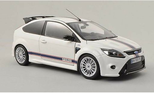 Ford Focus RS 1/18 Minichamps Le Mans Classic Edition blanco/azul 2010 coche miniatura