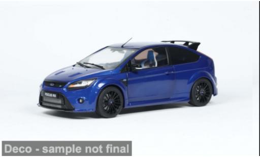 Coche miniatura Ford Focus RS MK2 blau 2009 1/18 Solido