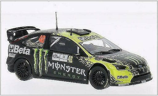 Ford Focus RS 1/43 Minichamps WRC No.46 Beta WRC Rally Monza 2009 coche miniatura