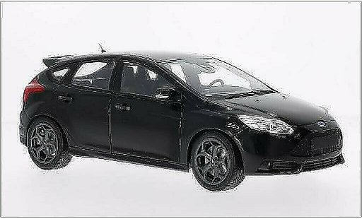 Ford Focus ST 1/18 Minichamps metalico negro 2011 coche miniatura