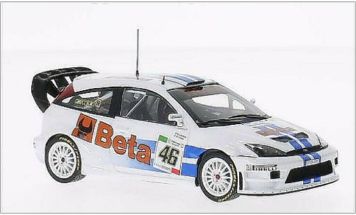 Ford Focus RS WRC 1/43 Minichamps No.46 Beta Rally Monza 2007 coche miniatura