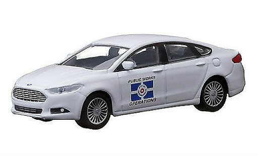 Ford Fusion Fleet 1/64 Greenlight Indianapolis Public Work Operations 2013 coche miniatura