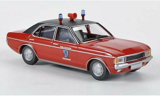 Ford Granada Berlina 1/87 Wiking Freiwillige Bomberos Vohenstrauss coche miniatura