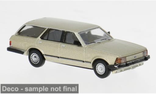 Coche miniatura Ford Granada II Turnier gold 1984 1/87 Brekina
