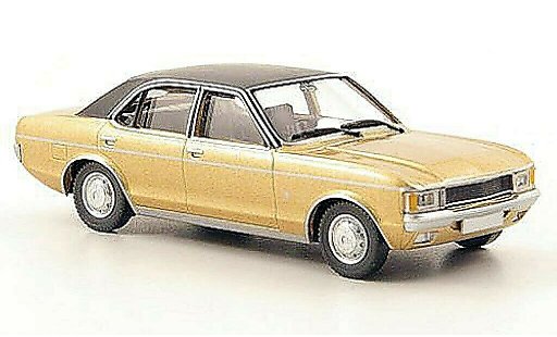 Ford Granada Berlina 1/87 Wiking MKI gold/negro coche miniatura