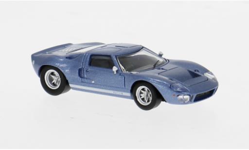 Coche miniatura Ford GT40 GT 40 blau 1966 1/87 Brekina