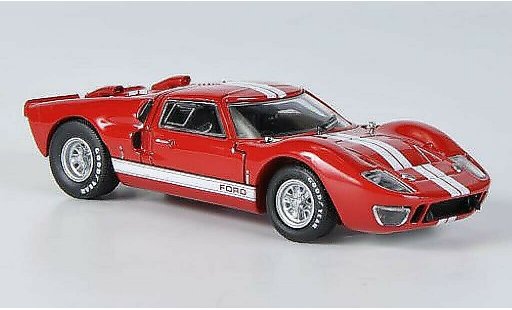 Ford GT40 Mk I 1/43 Solido GT 40 ll rojo 1966 coche miniatura