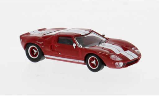 Coche miniatura Ford GT40 GT 40 rot 1966 1/87 Brekina