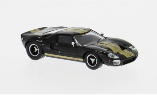 Coche miniatura Ford GT40 GT 40 schwarz 1966 1/87 Brekina