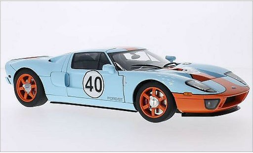Ford GT Berlinetta 1/18 Autoart Gulf 2004 coche miniatura