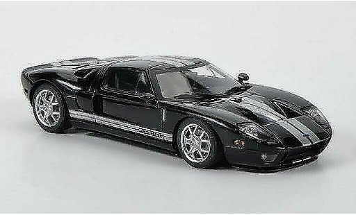 Ford GT Berlinetta 1/43 Minichamps negro/gris 2006 coche miniatura