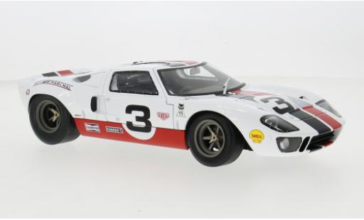 Coche miniatura Ford GT40 1/18 Solido MK.1 Eric weiss 1:18 Ford GT40 1/18 Solido MK.1 Eric weiss 1:18 coche miniatura