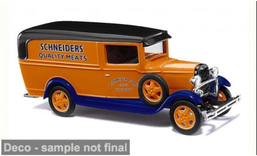 Ford Model A 1/87 Busch A 1931 Schneiders Quality Meats 1:87 coche miniatura