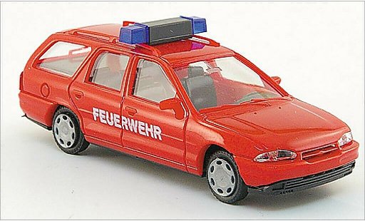 Ford Mondeo Turnier 1/87 AWM MK I rojo coche miniatura