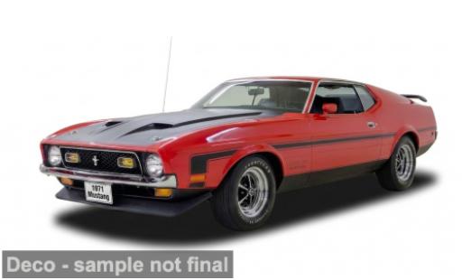 Coche miniatura Ford Mustang Boss 351 rot 1971 1/18 Sun Star
