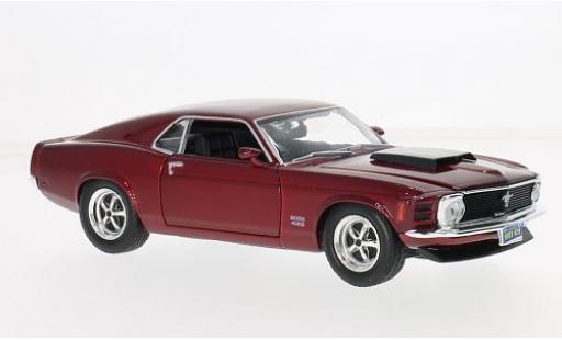 Ford Mustang 1/24 Motormax Boss 4 rojo 1:24 coche miniatura