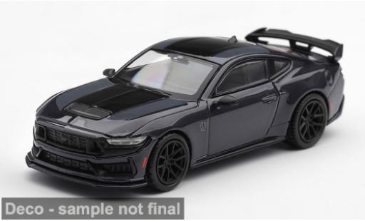 Coche miniatura Ford Mustang Dark Horse blau 2025 1/64 Mini GT