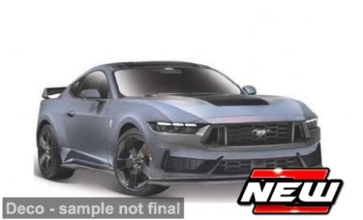 Ford Mustang 1/24 Maisto Dark Horse grau 1:24 coche miniatura