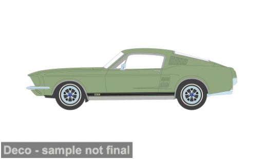 Coche miniatura Ford Mustang GT Fastback gr&Atilde;&frac14;n 1967 1/64 IXO America