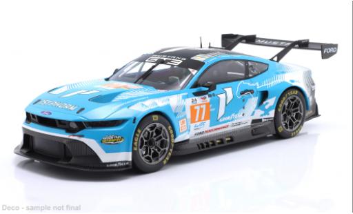Ford Mustang 1/18 IXO GT3 24h Daytona 2024 Porsche Penske Motorsport #77 B.Barker/R.Hardwick 1:18 coche miniatura