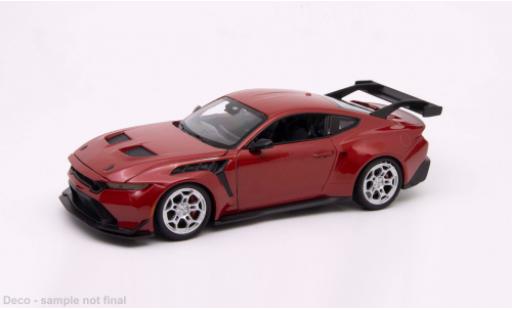 Ford Mustang 1/24 Welly GTD rojo 1:24 coche miniatura
