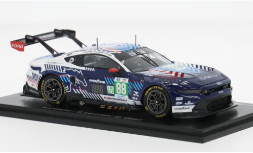 Ford Mustang 1/43 Spark LMGT3 Le Mans 24h Le Mans 2025 Projoon Competition #88 S.Gattuso/G.Levorato 1:43 coche miniatura