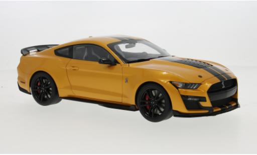 Shelby GT 500 1/18 AUTOart Ford Mustang naranja/schwarz 1:18 coche miniatura