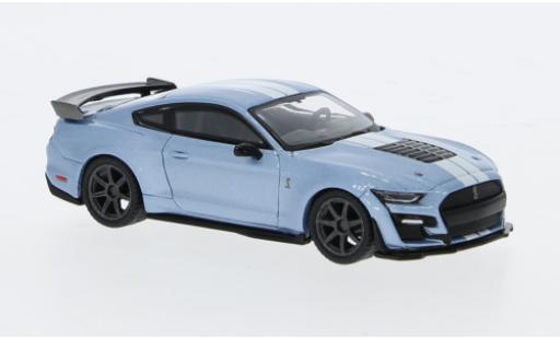 Coche miniatura Ford Mustang 1/64 Mini GT Shelby blau 1:64 Ford Mustang 1/64 Mini GT Shelby blau 1:64 coche miniatura