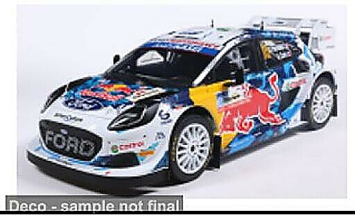 Coche miniatura Ford Puma Rally 1 Hyprid Rally Japan 2024 #16 A.Fourmaux/A.Coria 1/18 Solido