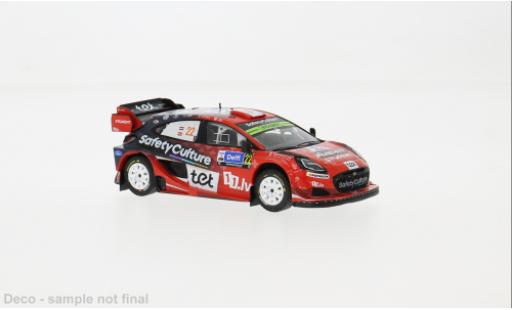 Ford Puma 1/43 IXO Rally1 Rally Estonia 2025 #22 M.Sesks/R.Francis 1:43 coche miniatura
